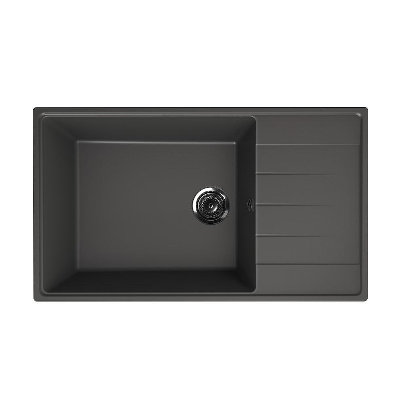 Кухонная мойка Ulgran Quartz Prima 860-09 Асфальт