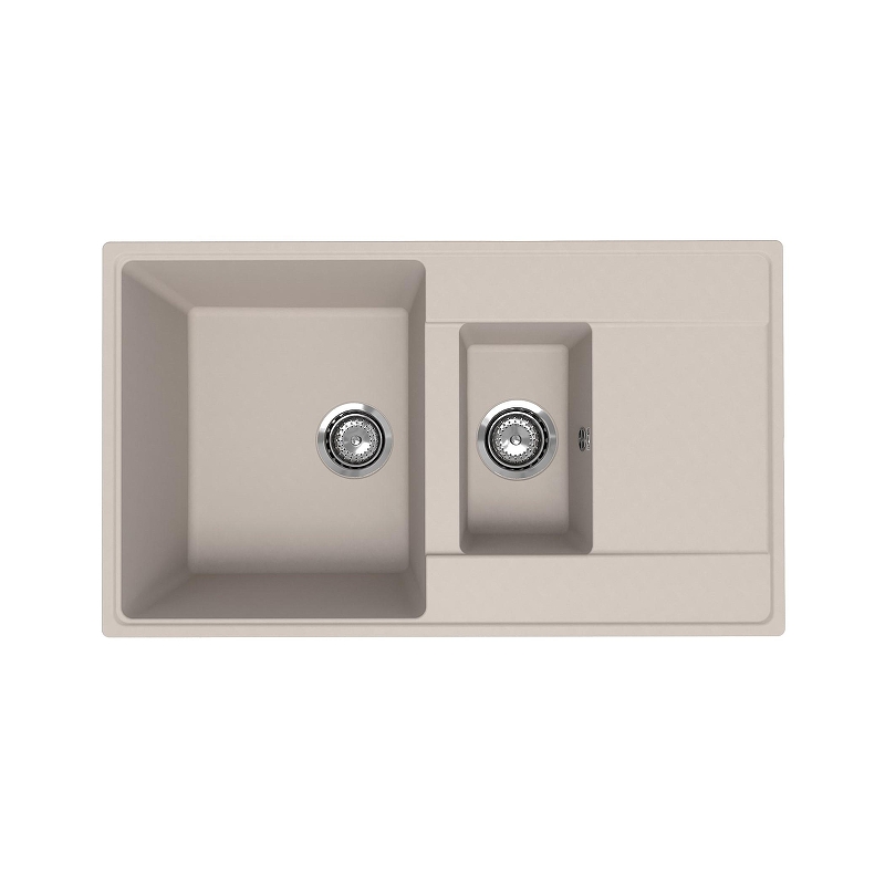 Кухонная мойка Ulgran Quartz Prima 860 1,5K-02 цвет Лен