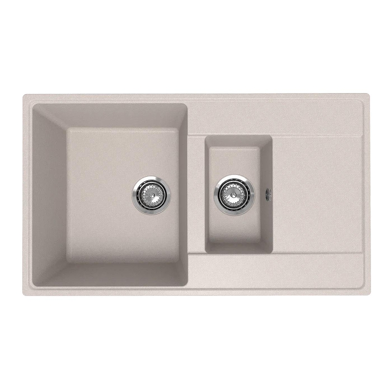 Кухонная мойка Ulgran Quartz Prima 860 1,5K-10 цвет Песок