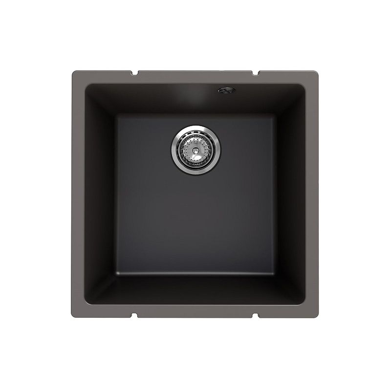 Кухонная мойка Ulgran Quartz Underground 400-09 Асфальт