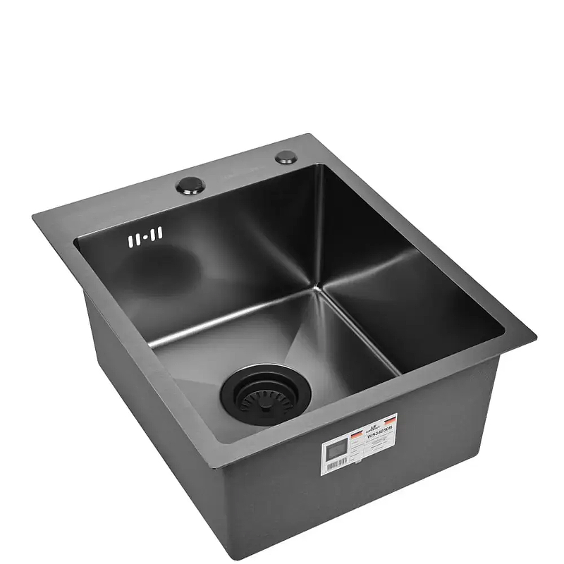 Кухонная мойка Wisent 40 WS34050B/WGER019B цвет Графит