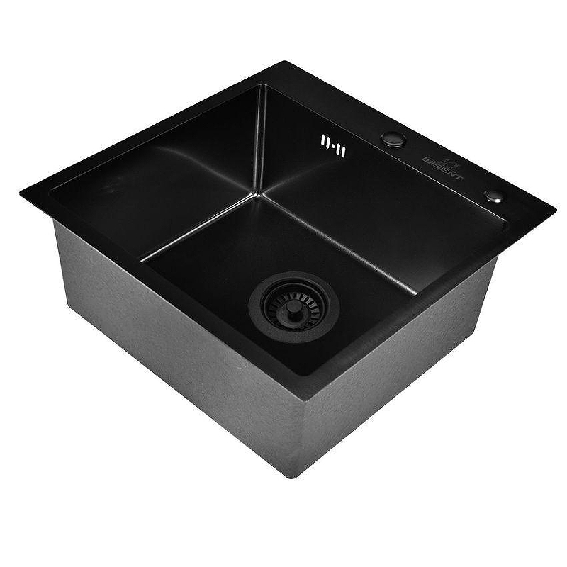 Кухонная мойка Wisent 50 WGS35050B/WGER019B/W405B цвет Графит