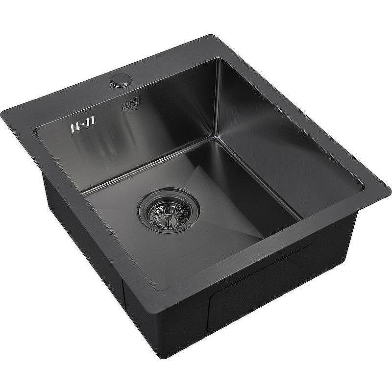 Кухонная мойка ZorG 45 PVD4551GRAFIT Графит