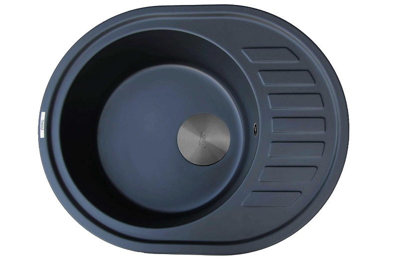 Кухонная мойка ZorG GR 62 GR 620 BLACK GRAFIT цвет Черный