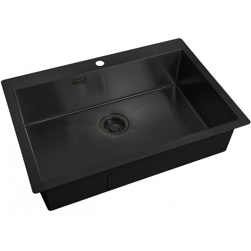 Кухонная мойка ZorG Light Grafit ZL R 750510 GRAFIT Графит