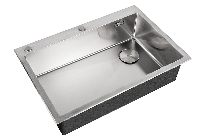 Кухонная мойка ZorG Lux 75 LUX 7551 цвет Нержавеющая сталь