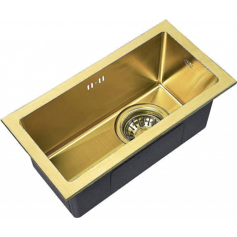 Кухонная мойка ZorG PVD Bronze 23 SZR-2344 BRONZE Бронза
