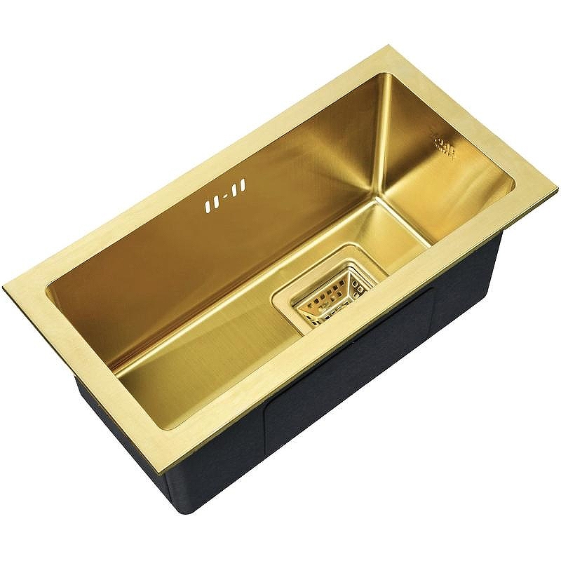 Кухонная мойка ZorG PVD Bronze SZR-2344-G BRONZE Бронза