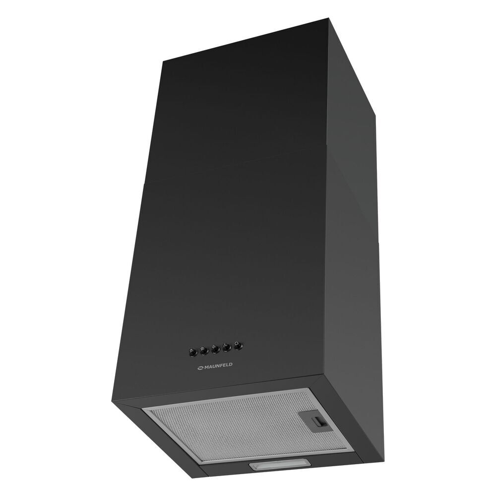 Кухонная вытяжка островная Maunfeld Box Push 40 Black 40 см черная