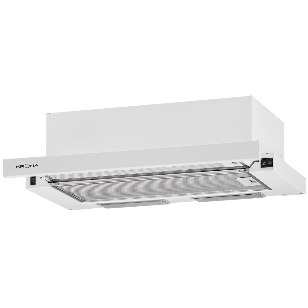 Кухонная вытяжка встраиваемая Krona Kamilla ECO 600 W 60 см белая