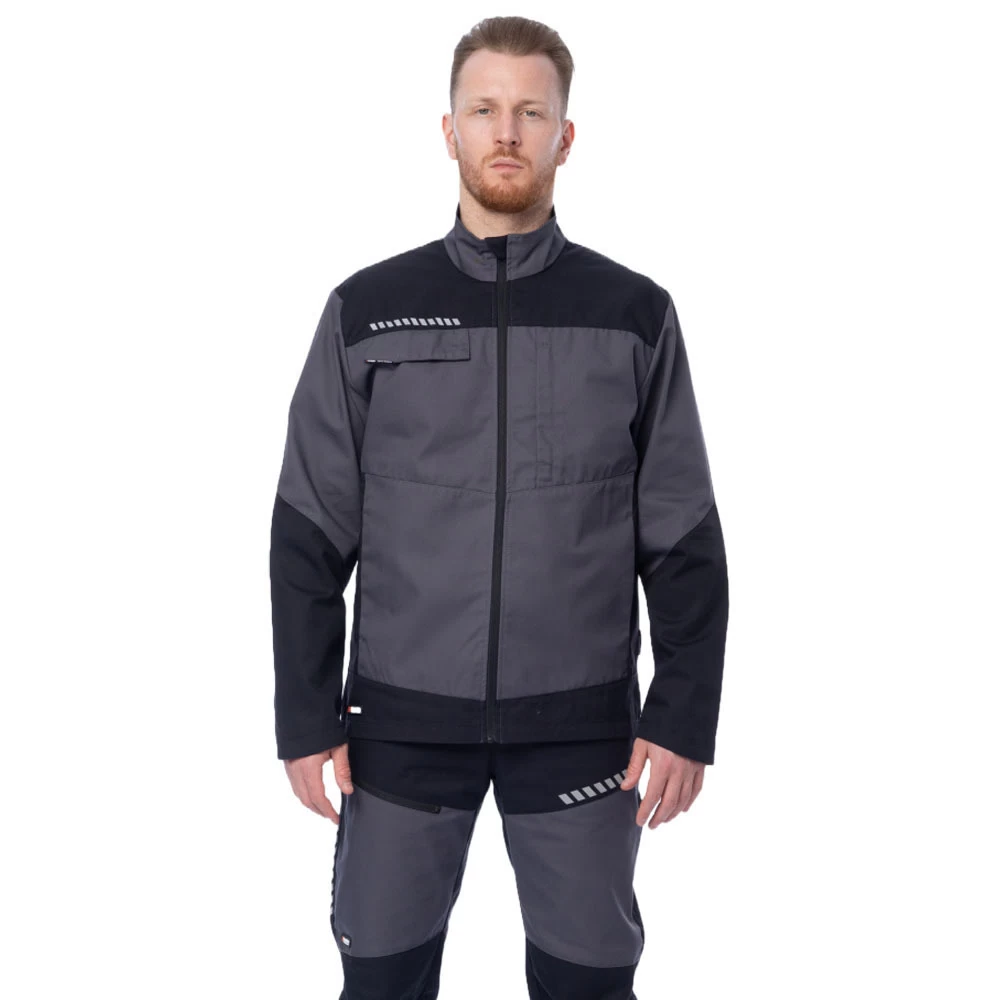 Куртка рабочая Brodeks KS234 50-52 рост 176-182 см серо-черная