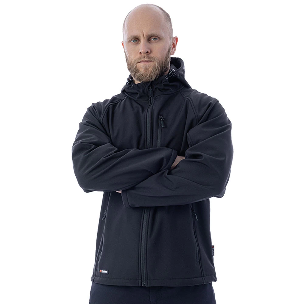 Куртка софтшелл рабочая Brodeks KS232 54 рост 182-188 см черная