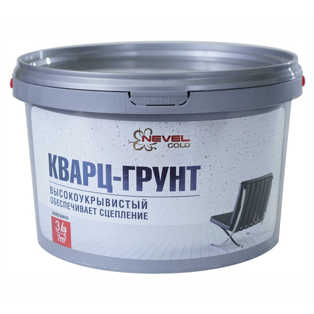 кварц-грунт в/д NEVEL GOLD 3,0 кг Gordianus, арт. 4607130864050