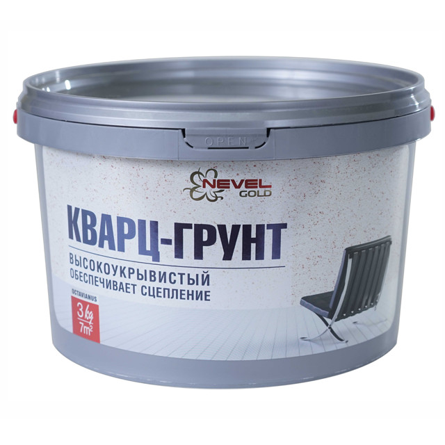 кварц-грунт в/д NEVEL GOLD 3,0 кг Octavianus, арт. 4607130864074