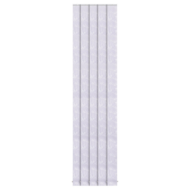 ламели Уют Петроглиф 180 см, светло-сиреневые, 5 шт.