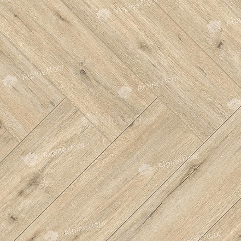 Ламинат Alpine Floor Herringbone 12 Pro LF106-01 Дуб Лион 606х101х12 мм