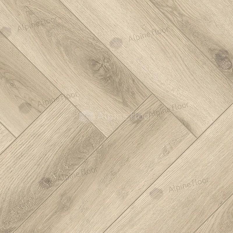 Ламинат Alpine Floor Herringbone 12 Pro LF106-08 Дуб Орлеан 606х101х12 мм