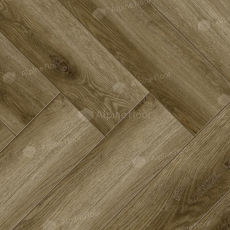 Ламинат Alpine Floor Herringbone 12 Pro LF106-09 Дуб Марсель 606х101х12 мм