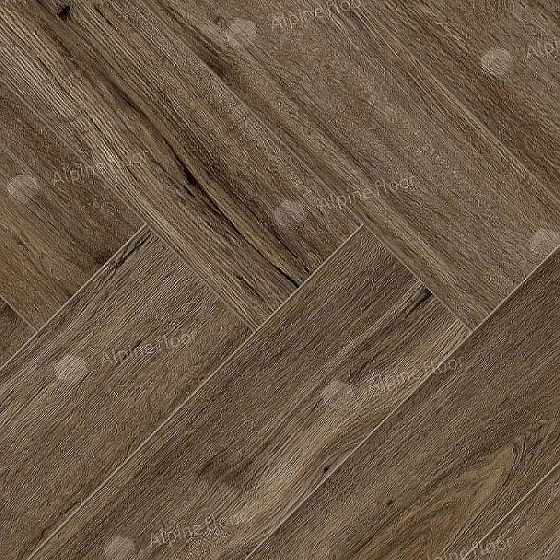 Ламинат Alpine Floor Herringbone LF102-10 Дуб Бордо 606х101х8 мм