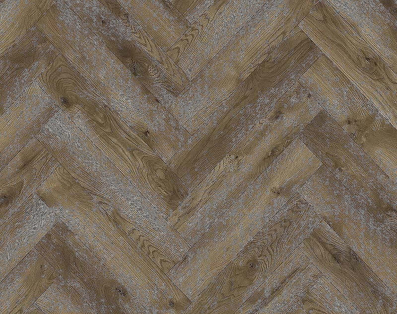 Ламинат Ideal Ville Herringbone ID202 Дуб Румекс 643х131х8 мм