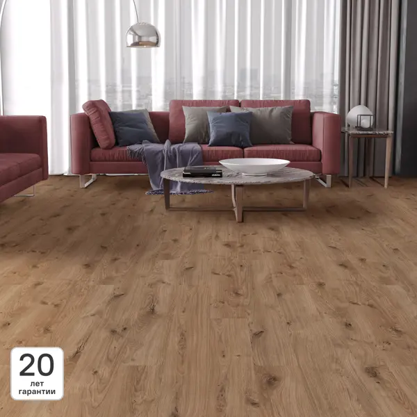 Ламинат KREAFORTA Двиница 33 класс толщина 8 мм 2.109 м²