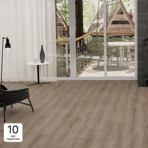 Ламинат KREAFORTA Усожа 32 класс толщина 8 мм с фаской 2.131 м² водостойкость 24 часа