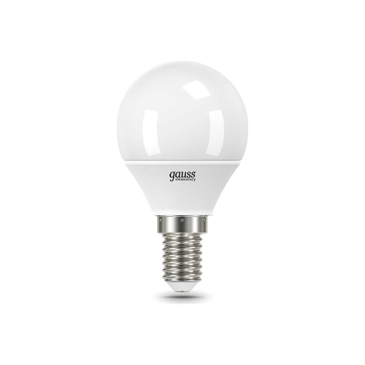 Лампа Gauss Elementary Шар 10W 750lm 6500K Е14 LED