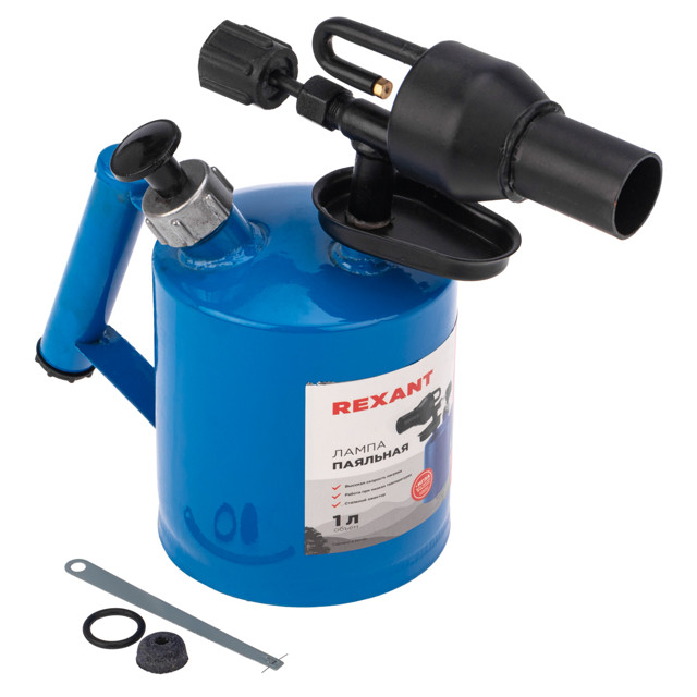 лампа паяльная бензиновая REXANT ПЛ-1,5 1,5л