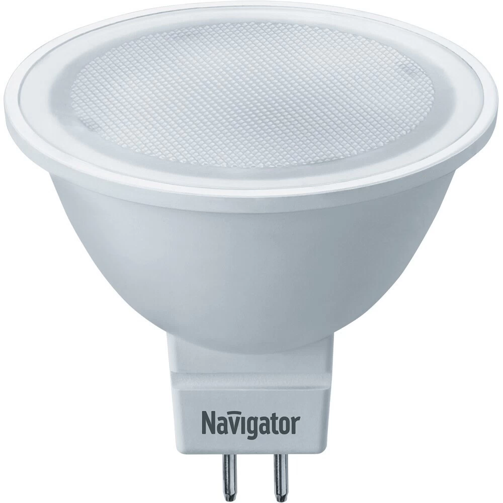 Лампа светодиодная Navigator GU5.3 3000К 5 Вт 380 Лм 230 В софит матовая