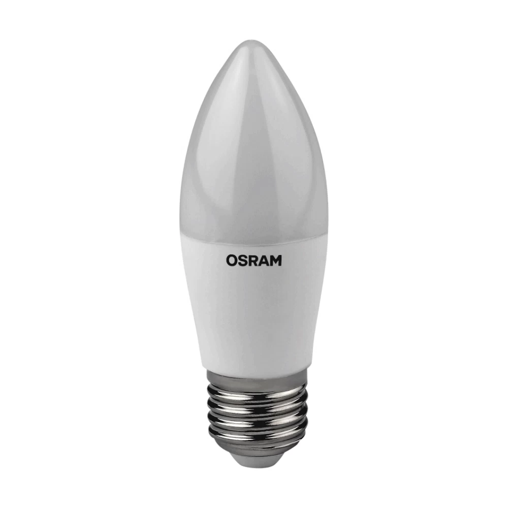 Лампа светодиодная Osram E27 4000К 9 Вт 806 Лм 170-250 В свеча В75 матовая