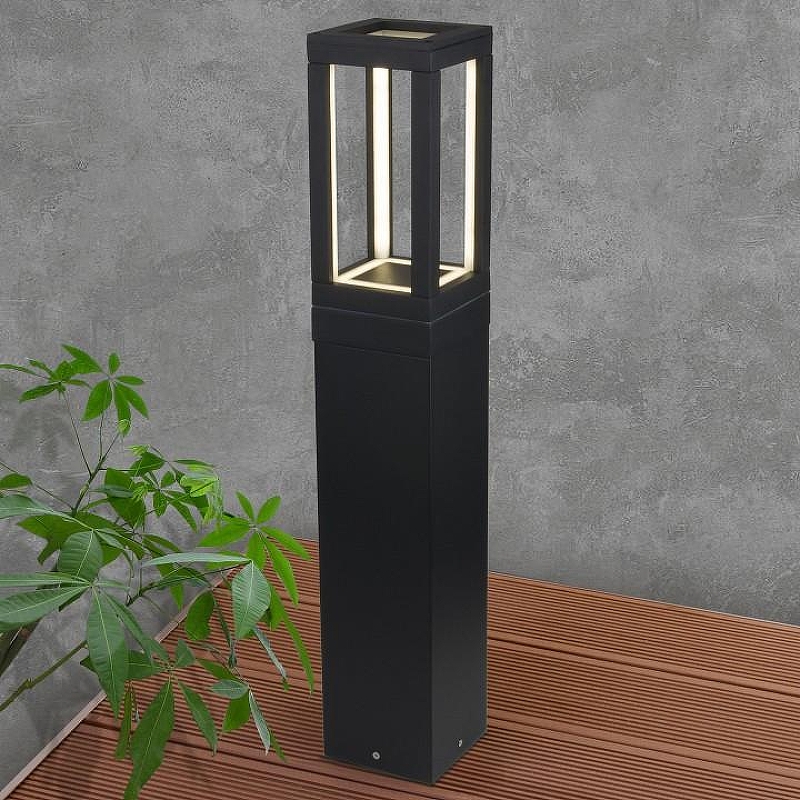 Ландшафтный светильник Elektrostandard Frame a051859 цвет плафона/подвески Черный, цвет арматуры Черный