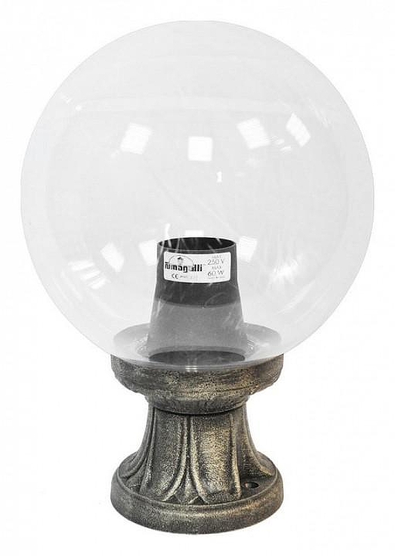 Ландшафтный светильник Fumagalli Globe 250 G25.110.000.BXF1R цвет плафона/подвески Прозрачный, цвет арматуры Бронза