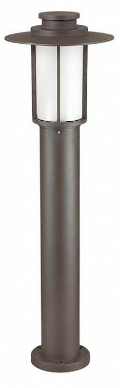 Ландшафтный светильник Odeon Light M1to 4047/1F цвет плафона/подвески Белый, Коричневый, цвет арматуры Коричневый