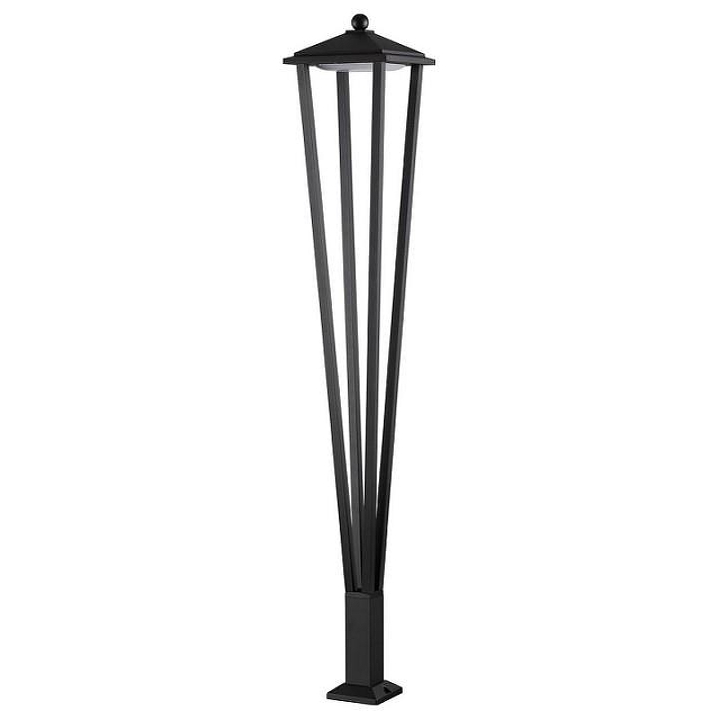 Ландшафтный светильник Odeon Light NATURE 6655/12GA цвет плафона/подвески Белый, Черный, цвет арматуры Черный