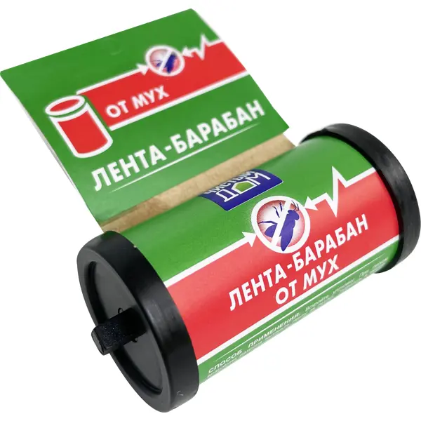Лента-барабан от мух липкая Чистый Дом
