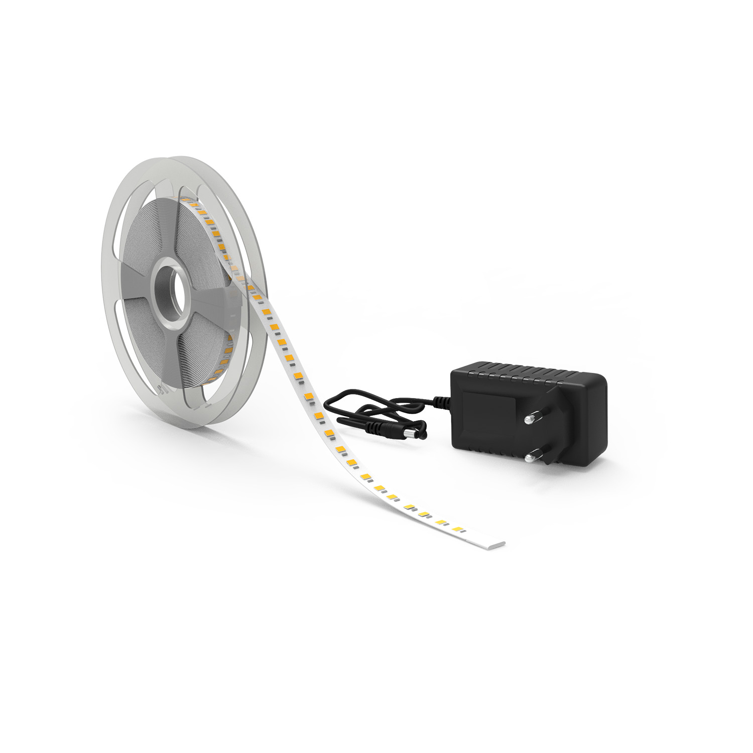 Лента Gauss Basic в комплекте LED 2835/120 12V 14,4W/m 1400lm/m 3000K 8mm IP20 5m