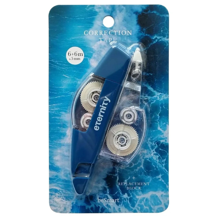 Лента-корректор Be Smart Ocean синяя 600+600х0,05 см