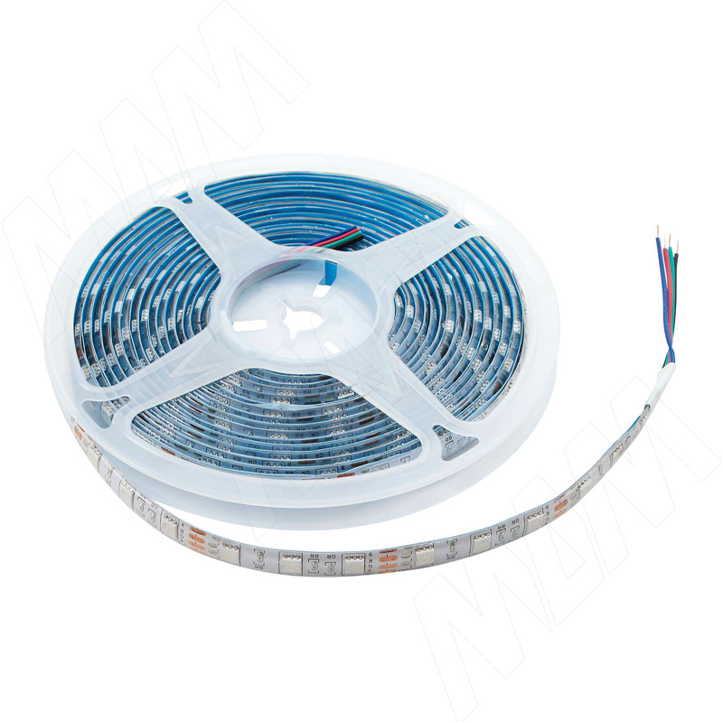 Лента светодиодная 5050/60, 12V, 5 м, RGB, IP65, 14.4W/1м (LS12-5050RGB65-14.4)