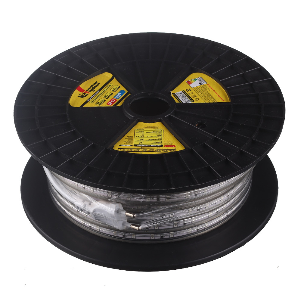 Лента светодиодная Navigator синий свет 4,8 Вт/м 220 В IP67 SMD 3528 20 м (14513)