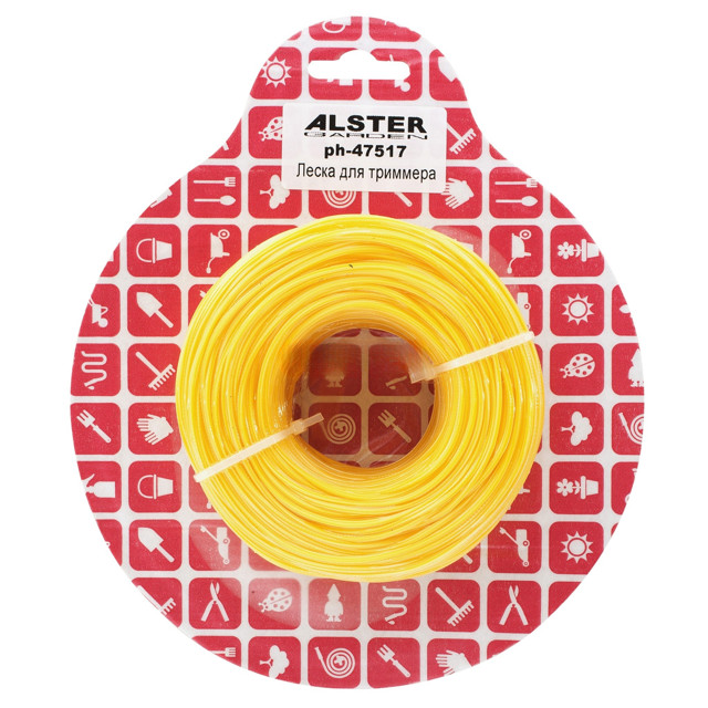 леска для триммера Alster d2мм 90м