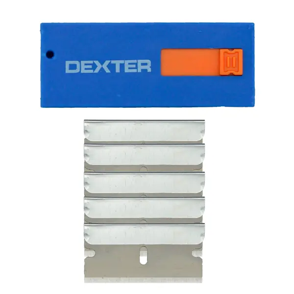 Лезвие сменное для скребка Dexter 40 мм, 3 шт.