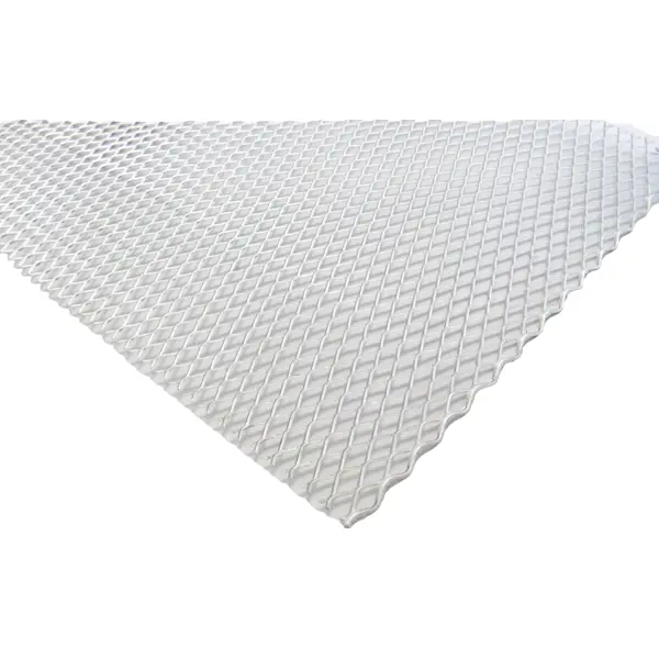 Лист декоративный 0.8x600x1200 мм алюминий