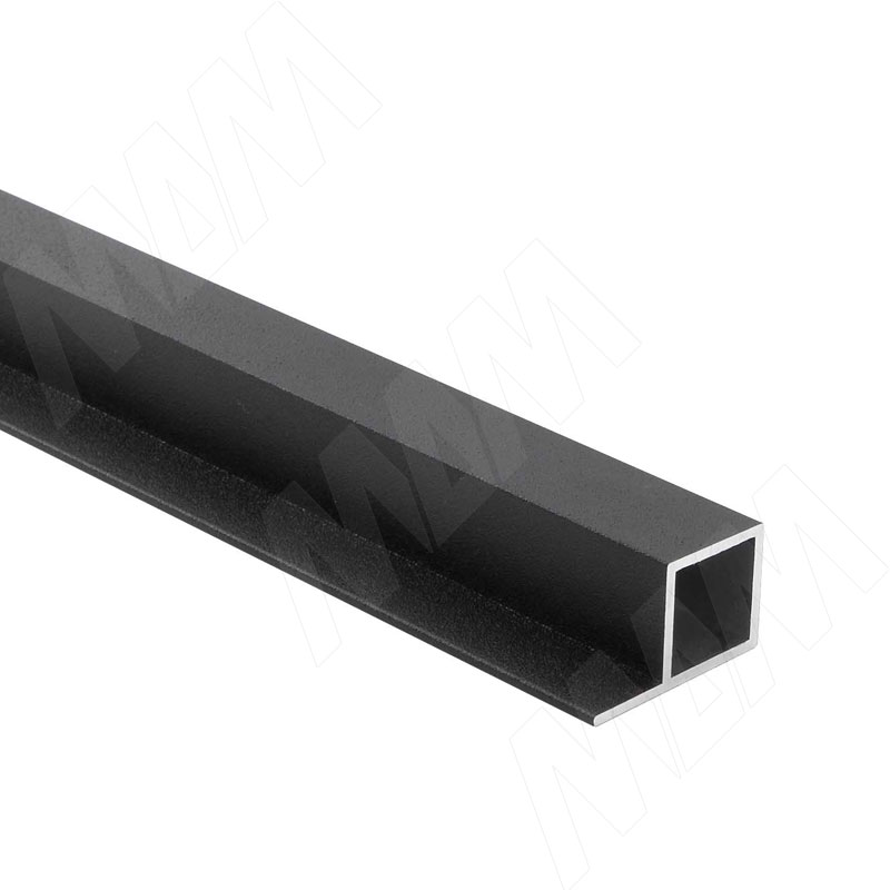 ЛОФТ профиль для деревянных полок, черный (краска), L-3000 мм (LFSH3BL)