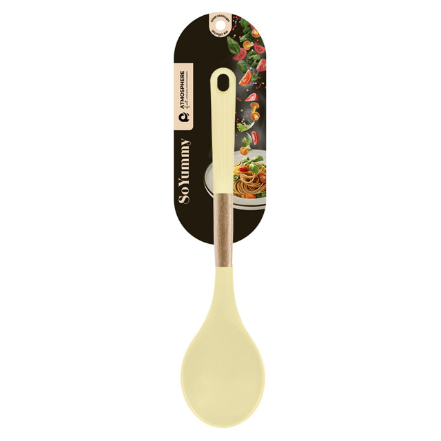 ложка ATMOSPHERE Свежеприготовленный/FreshCook 31,5см силикон, бук