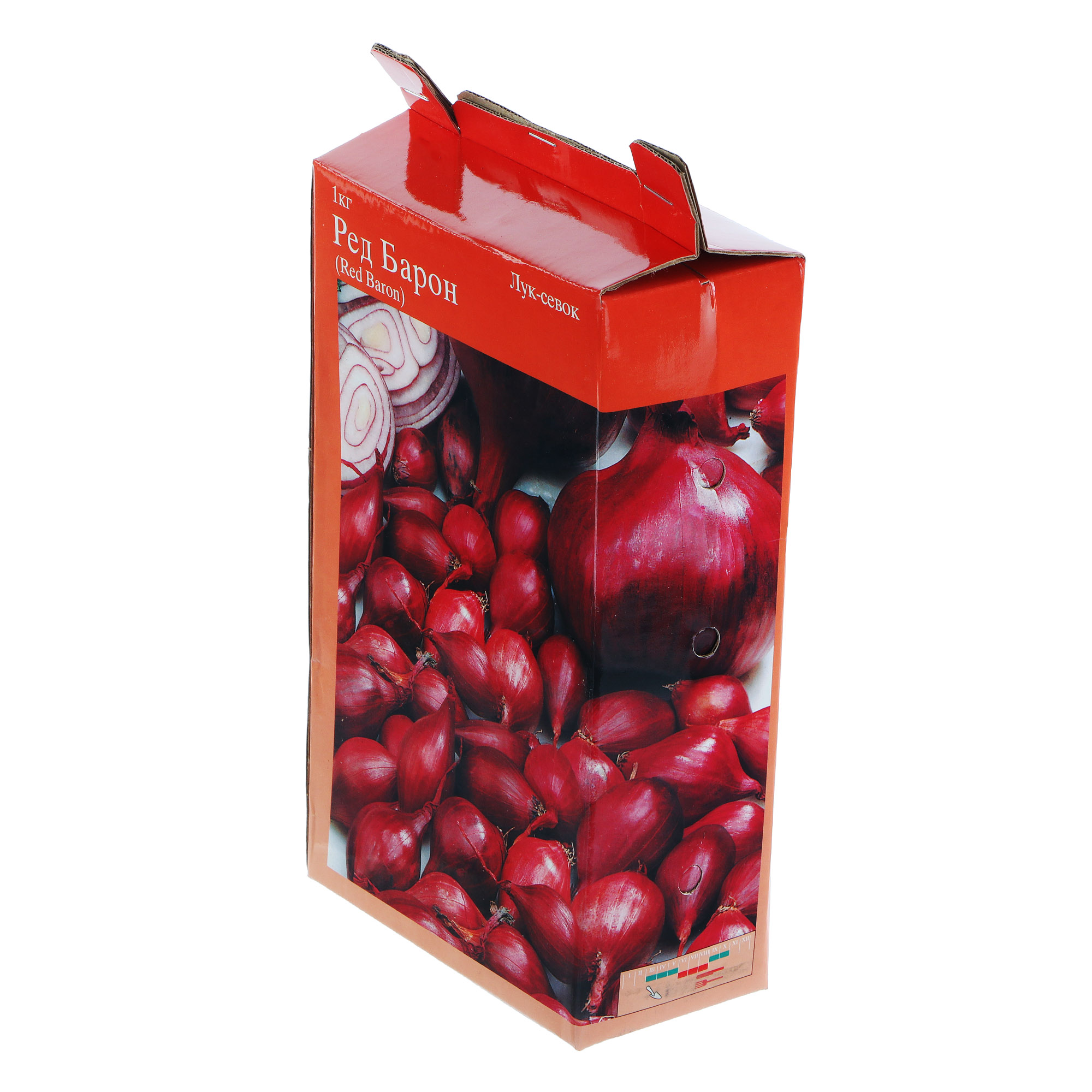 Лук-севок Simple pleasures red baron 1кг в коробке
