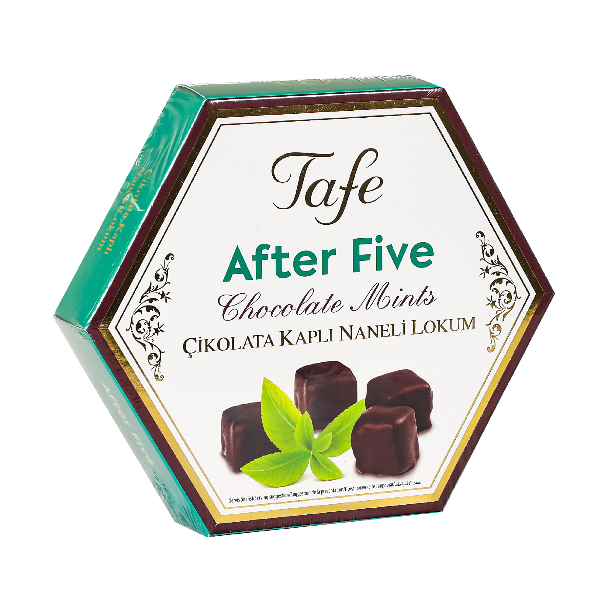 Лукум Tafe с мятой в шоколаде 175 г