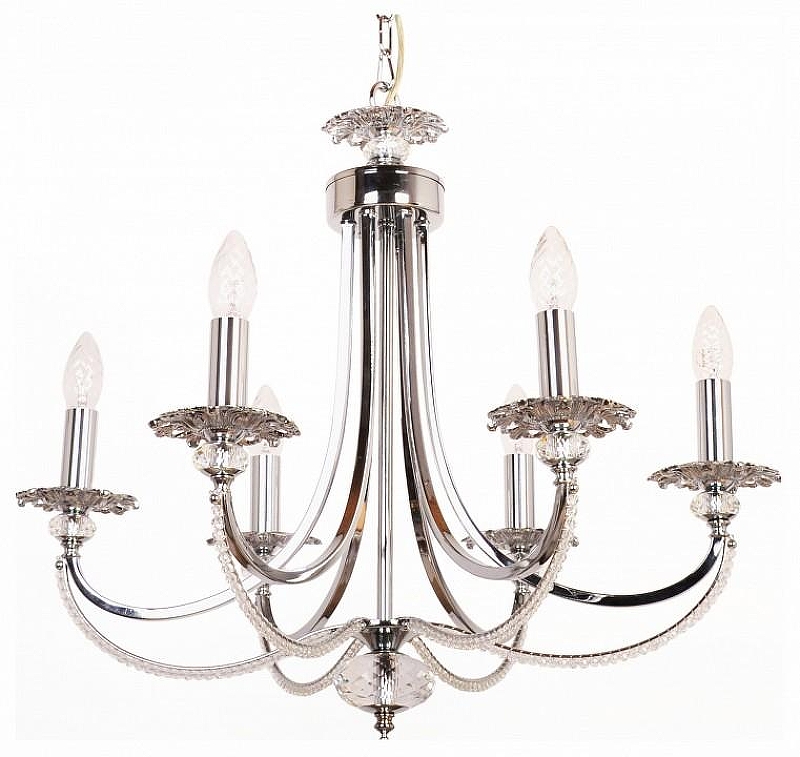 Люстра Abrasax Josephine 3007/6 CHROME цвет арматуры Хром