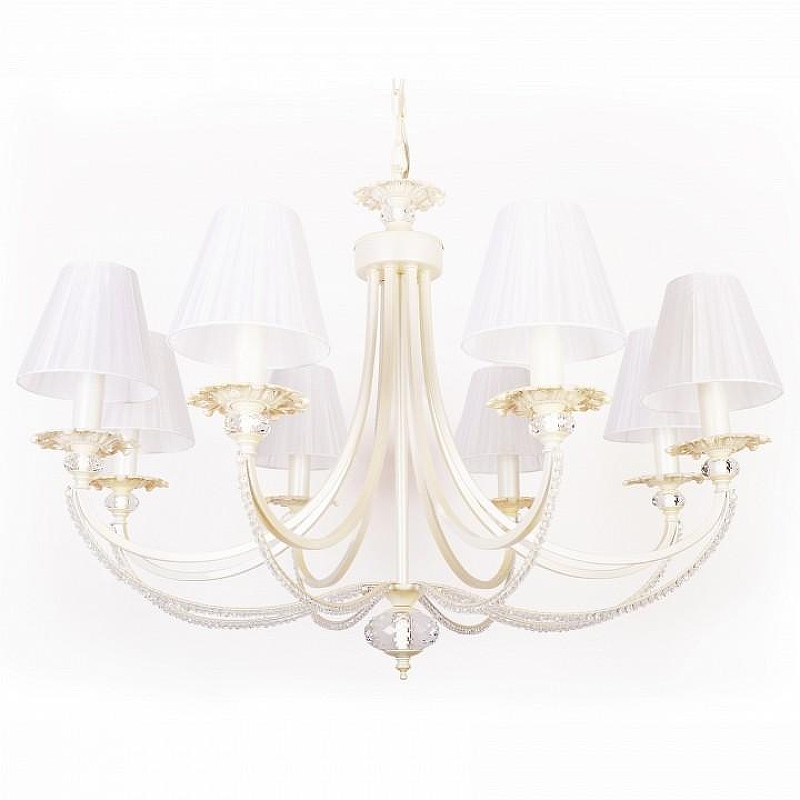 Люстра Abrasax Josephine 3007/8(creampearl) цвет плафона/подвески Белый, цвет арматуры Бежевый