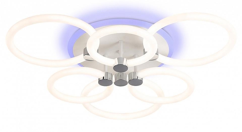 Люстра Ambrella Light FA FA3844 цвет плафона/подвески Белый, цвет арматуры Белый