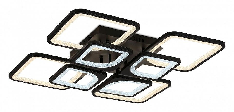 Люстра Ambrella Light FA FA4424 цвет плафона/подвески Прозрачный, Хром, цвет арматуры Черный